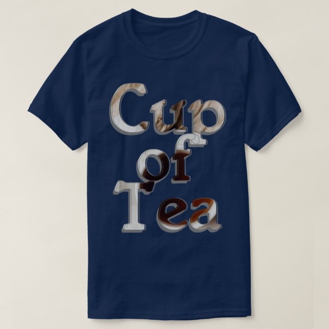 Camiseta Copa de Té (Diseño del anverso)