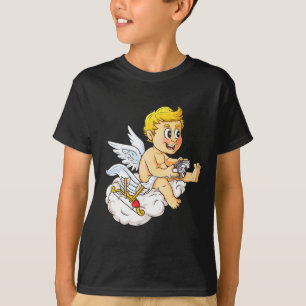 Camiseta Copa del Día de San Valentín Cupido Video Controla