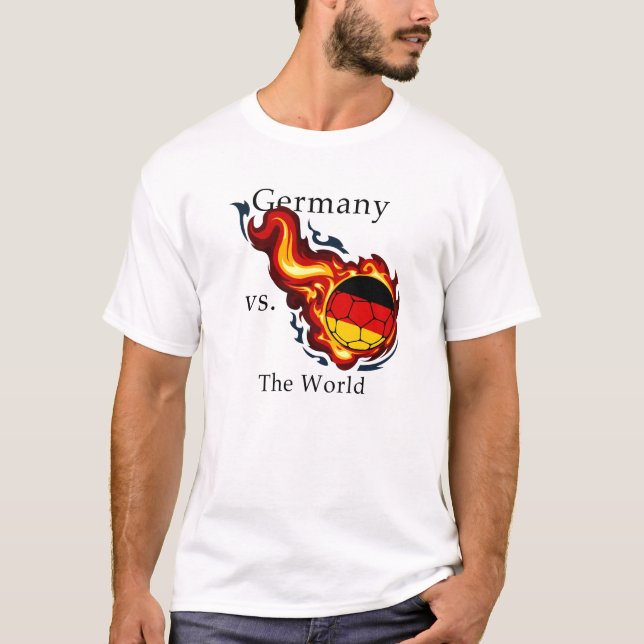 Camiseta Copa del Mundo - Alemania vs. El Flamengo Mundial (Anverso)