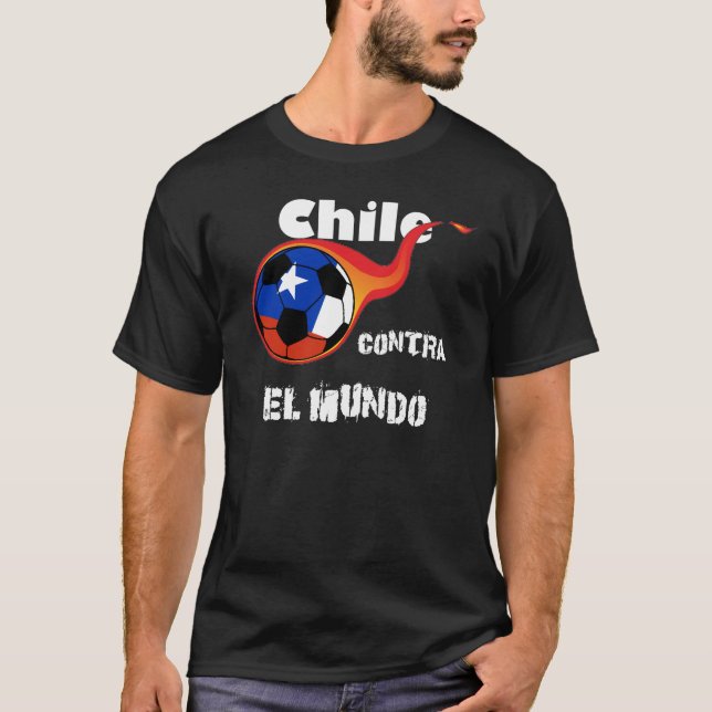 Camiseta Copa del Mundo - Chile vs. (Anverso)