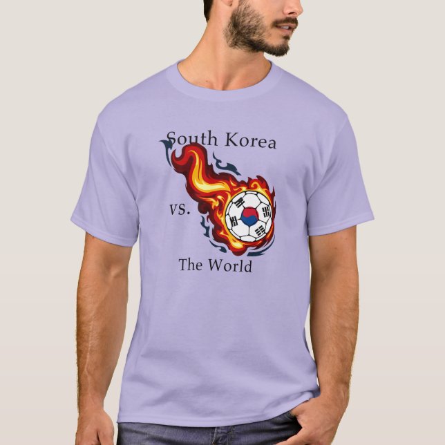 Camiseta Copa del Mundo - Corea del Sur vs. el mundo (Anverso)