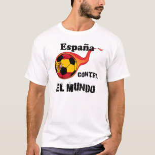 Camiseta Copa del Mundo - España vs.