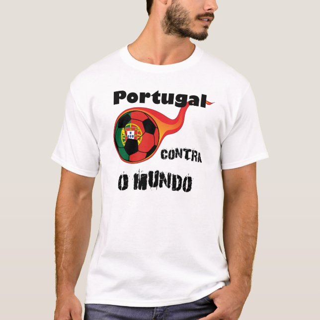 Camiseta Copa del Mundo - Portugal vs. (Anverso)