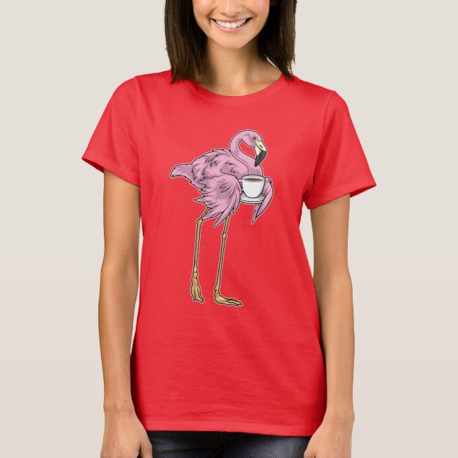 Camiseta Copa Flamingo de Café (Anverso)
