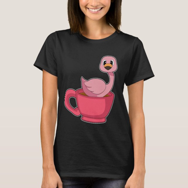Camiseta Copa Flamingo de Café (Anverso)