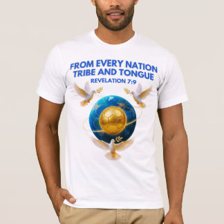 Camiseta Copa mundial 2026 - Fútbol Cristiano y Unidad Glob