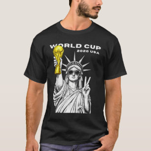 Camiseta Copa Mundial 2026 USA Torneo de Fútbol Dorado