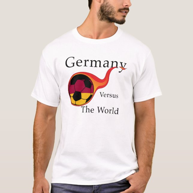 Camiseta Copa Mundial - Alemania vs. (Anverso)