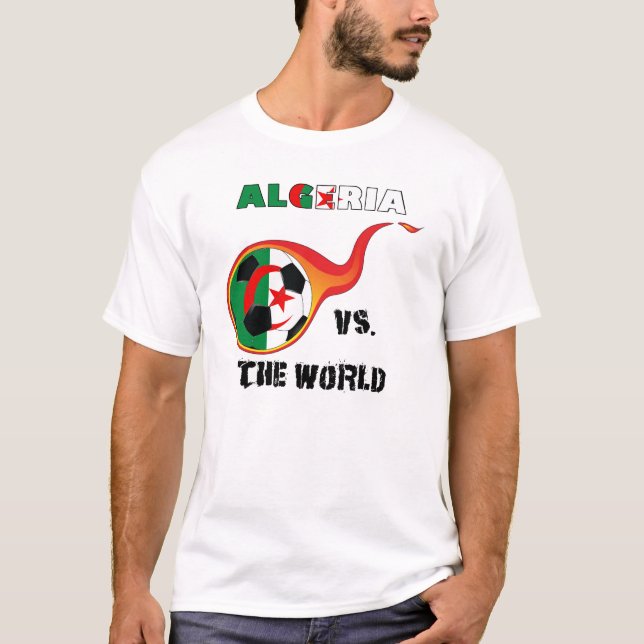 Camiseta Copa Mundial - Argelia vs. (Anverso)