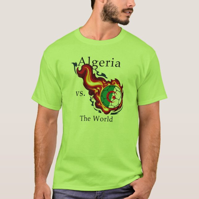 Camiseta Copa Mundial - Argelia vs. (Anverso)