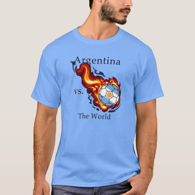 Camiseta Copa Mundial - Argentina vs. (Anverso)