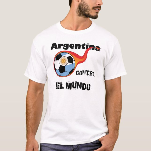 Camiseta Copa Mundial - Argentina vs. (Anverso)