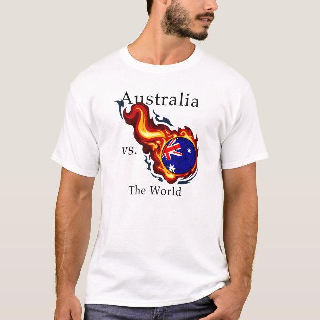 Camiseta Copa Mundial - Australia vs. (Anverso)