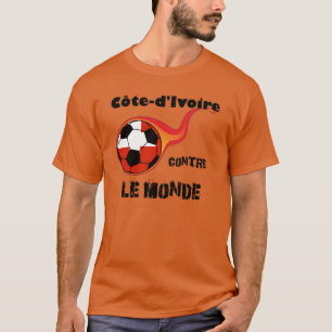 Camiseta Copa Mundial - Costa de Marfil versus el mundo