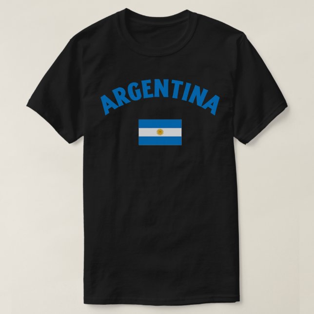 Camiseta Copa Mundial de Fútbol Argentina (Diseño del anverso)