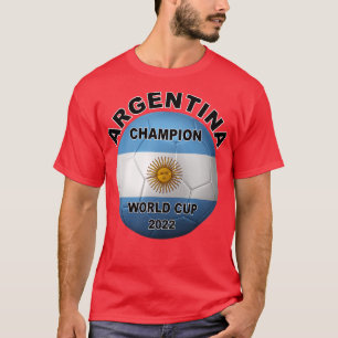 Camiseta Copa Mundial de Fútbol Argentina 2022