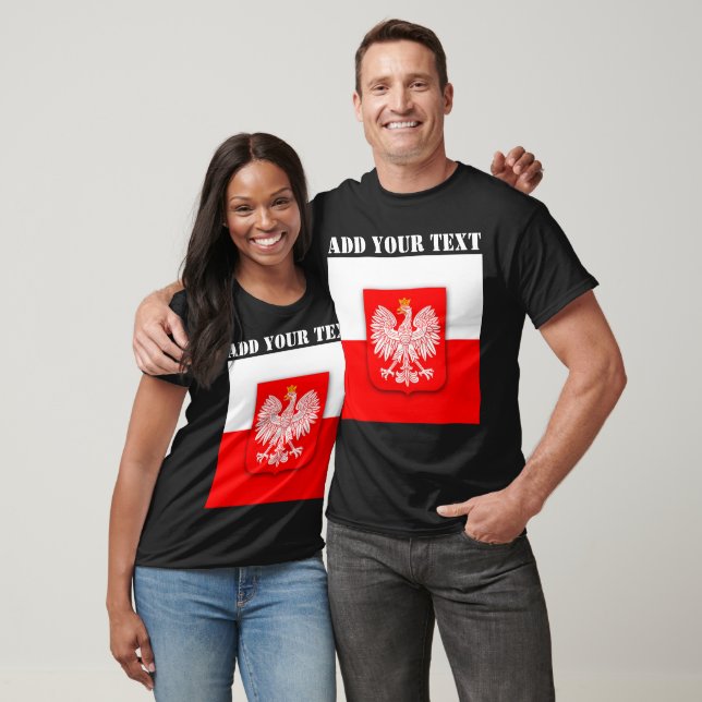 Camiseta Copa Mundial de Fútbol Bandera de Polonia 2022 (Unisexo)