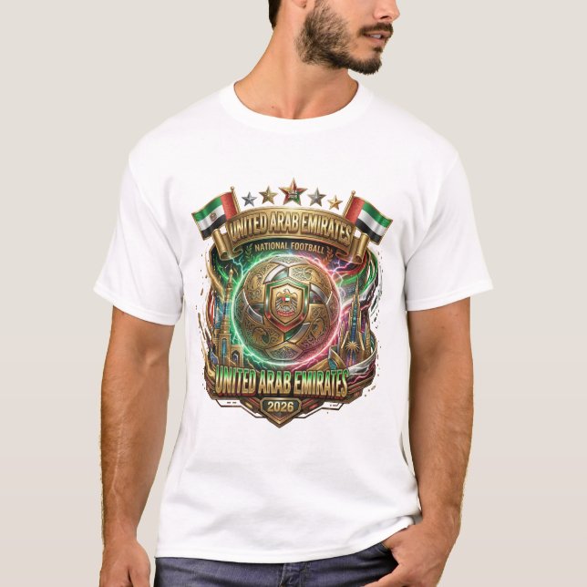 Camiseta Copa Mundial de la FIFA 2026 - EAU (Anverso)
