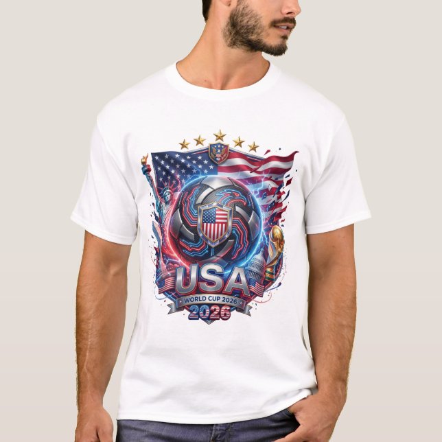 Camiseta Copa Mundial de la FIFA 2026 - EE. UU. (Anverso)