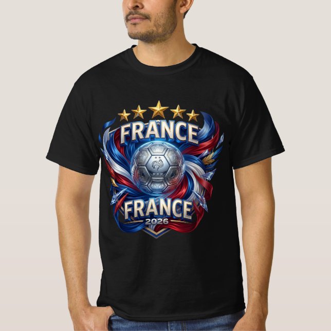 Camiseta Copa Mundial de la FIFA 2026 - Francia (Anverso)