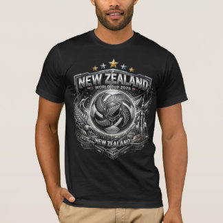 Camiseta Copa Mundial de la FIFA 2026 - Nueva Zelanda
