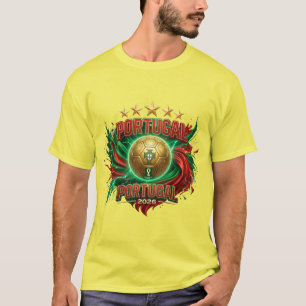 Camiseta Copa Mundial de la FIFA 2026 - Portugal