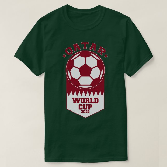 Camiseta Copa Mundial de Qatar 2022 (Diseño del anverso)