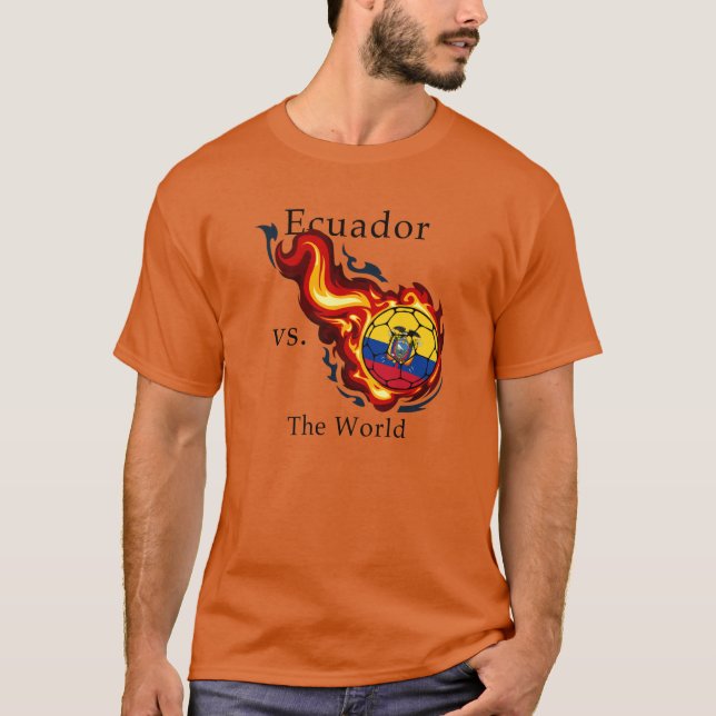 Camiseta Copa Mundial - Ecuador vs. (Anverso)
