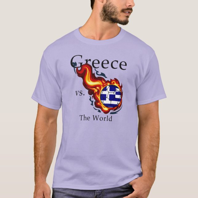 Camiseta Copa Mundial - Grecia vs. (Anverso)