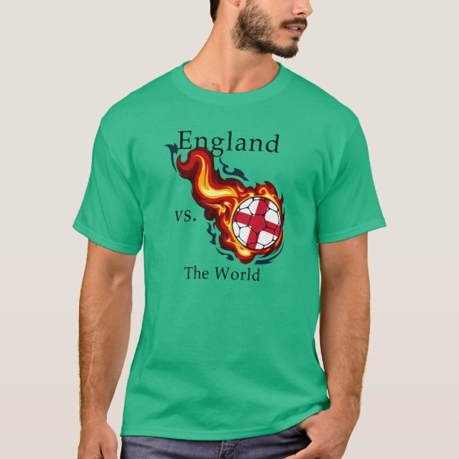 Camiseta Copa Mundial - Inglaterra vs. (Anverso)