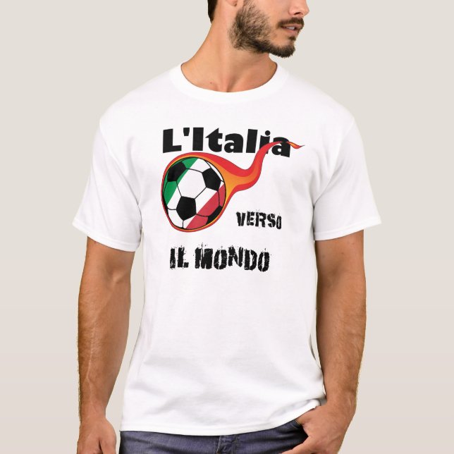 Camiseta Copa Mundial - Italia vs. (Anverso)
