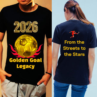 Camiseta Copa Mundial Legado Gol de Oro