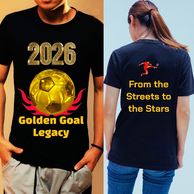 Camiseta Copa Mundial Legado Gol de Oro  (Subido por el creador)