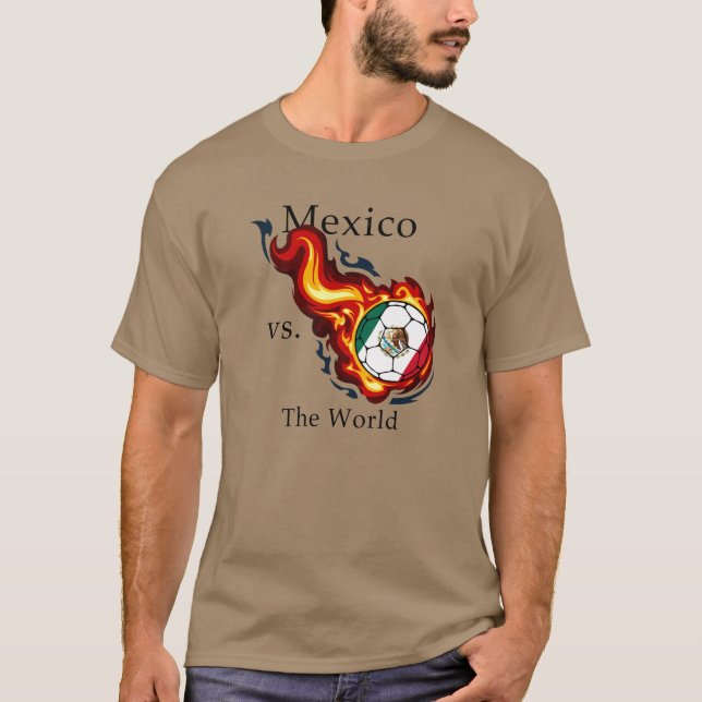 Camiseta Copa Mundial - México vs. (Anverso)