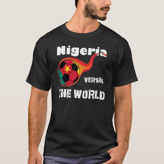Camiseta Copa Mundial - Nigeria versus el mundo (Anverso)