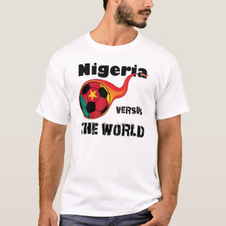 Camiseta Copa Mundial - Nigeria versus el mundo