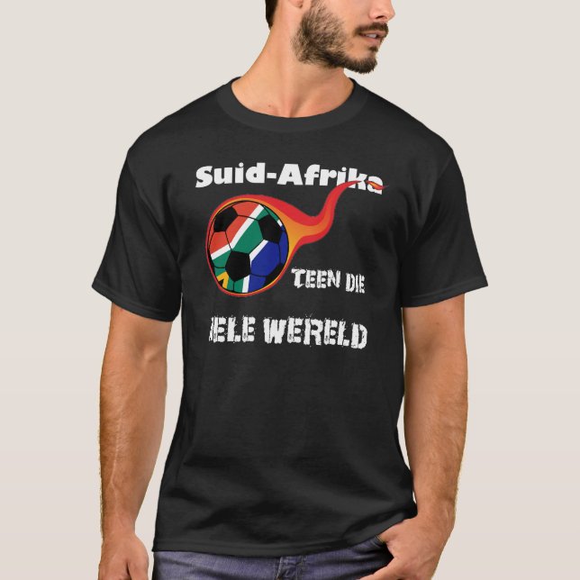 Camiseta Copa Mundial - Sudáfrica vs. (Anverso)