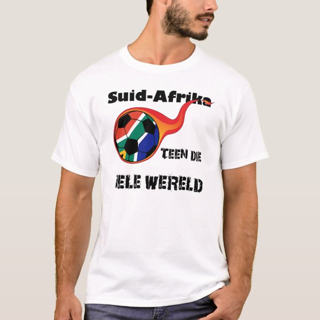Camiseta Copa Mundial - Sudáfrica vs. (Anverso)