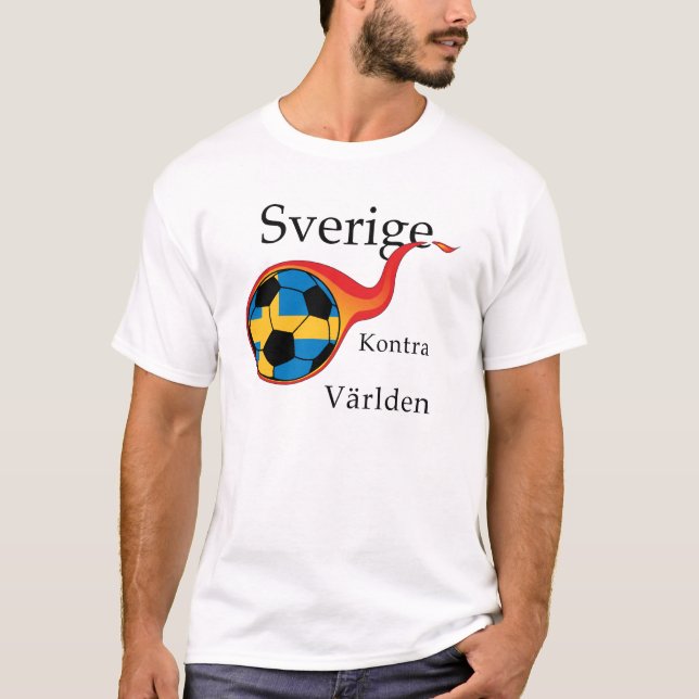 Camiseta Copa Mundial - Suecia vs. (Anverso)