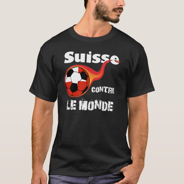 Camiseta Copa Mundial - Suiza versus el mundo (Anverso)