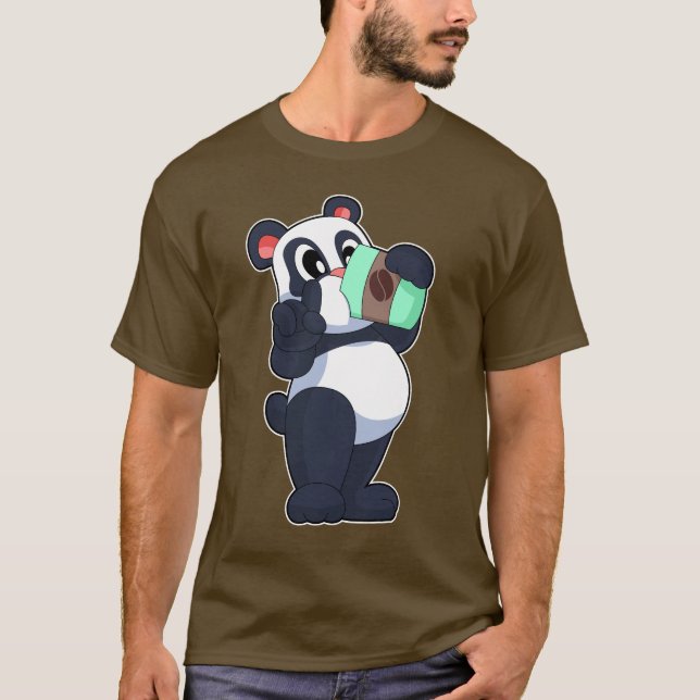 Camiseta Copa Panda de Café (Anverso)