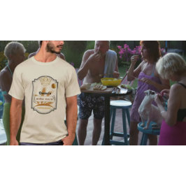 Camiseta Copa personalizada de vidrio de cerveza