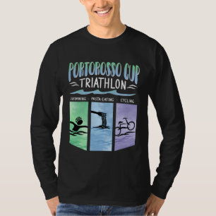 Camiseta Copa Portorosso Triatlón Natación Comer pasta C