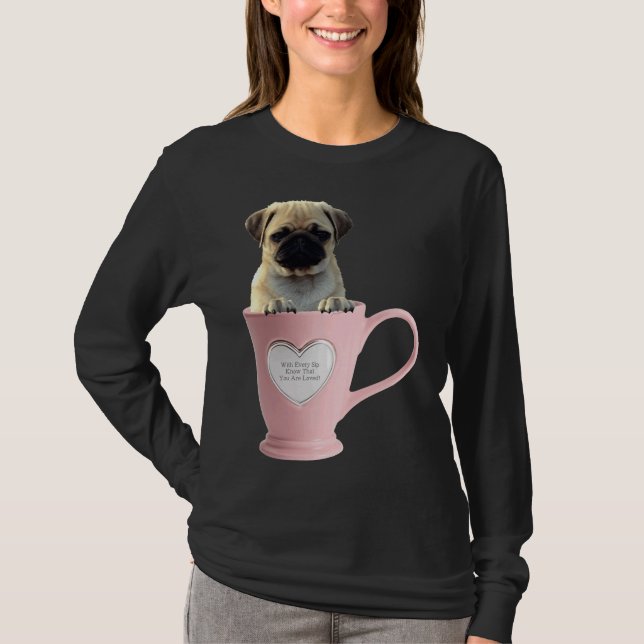 Camiseta Copa Pug L Classic T-Shirt 2 (Anverso)
