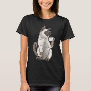 Camiseta Copa Siamesa de Café