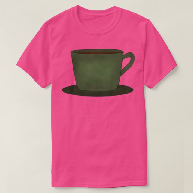 Camiseta Copa Verde de Café (Diseño del anverso)