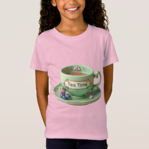 Camiseta Copa Verde, frambuesa y arándano azul