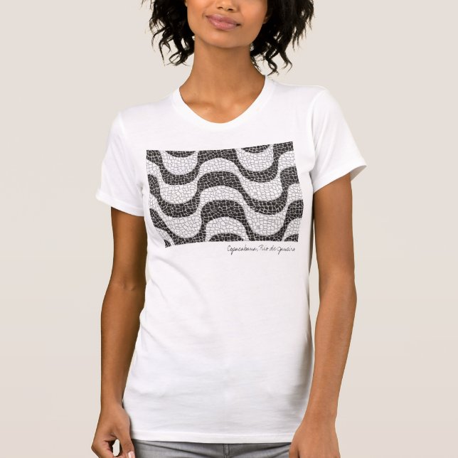 Camiseta Copacabana, Rio de Janeiro (Anverso)