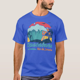 Camiseta Copacabana Rio de Janeiro Beach Summer Surfing Pal