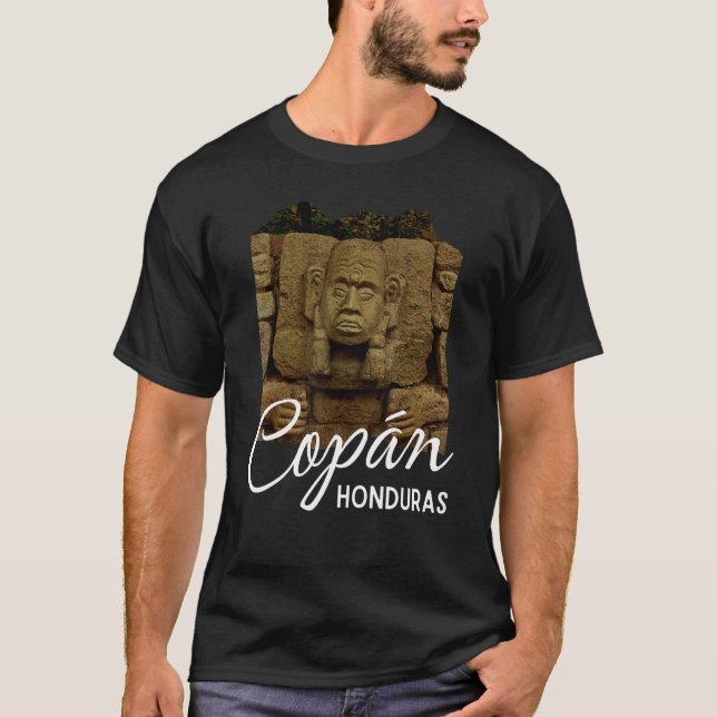 Camiseta Copan Ruins Mayan Ruins Roatan Honduras Souvenir (Anverso)